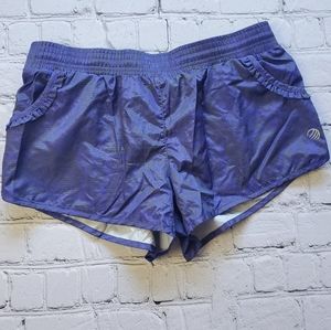 MPG Running Swim Shorts Purple Size Med